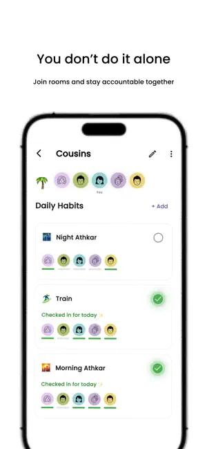 Bond — Group Habit Tracker screenshot 2
