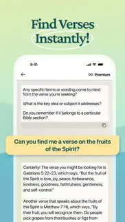 bible chat: the holy scripture iphone screenshot 3