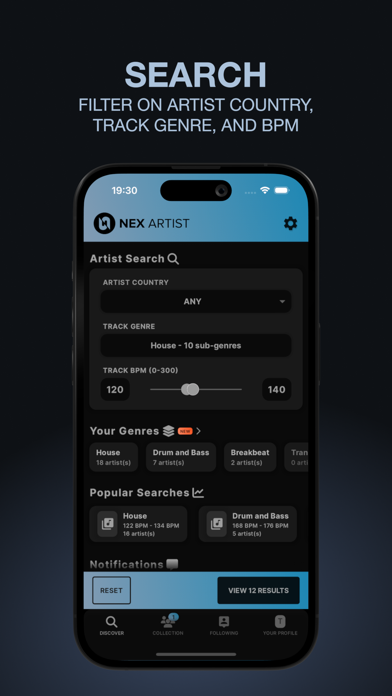Nex Artist: Electronic Music Screenshot