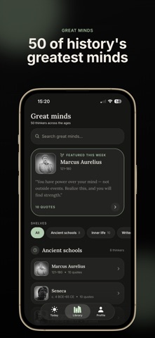 Adage: Daily Quotes & Wisdom iPhone screenshot