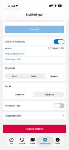 Bredbandskollen iPhone screenshot 6