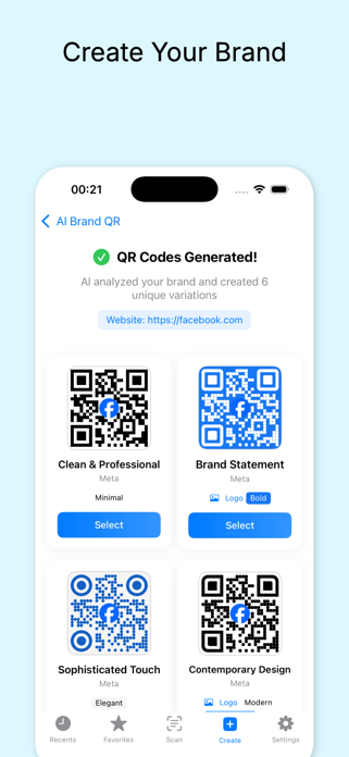 Easy QR Barcode Reader & Maker Screenshot 1 of 6