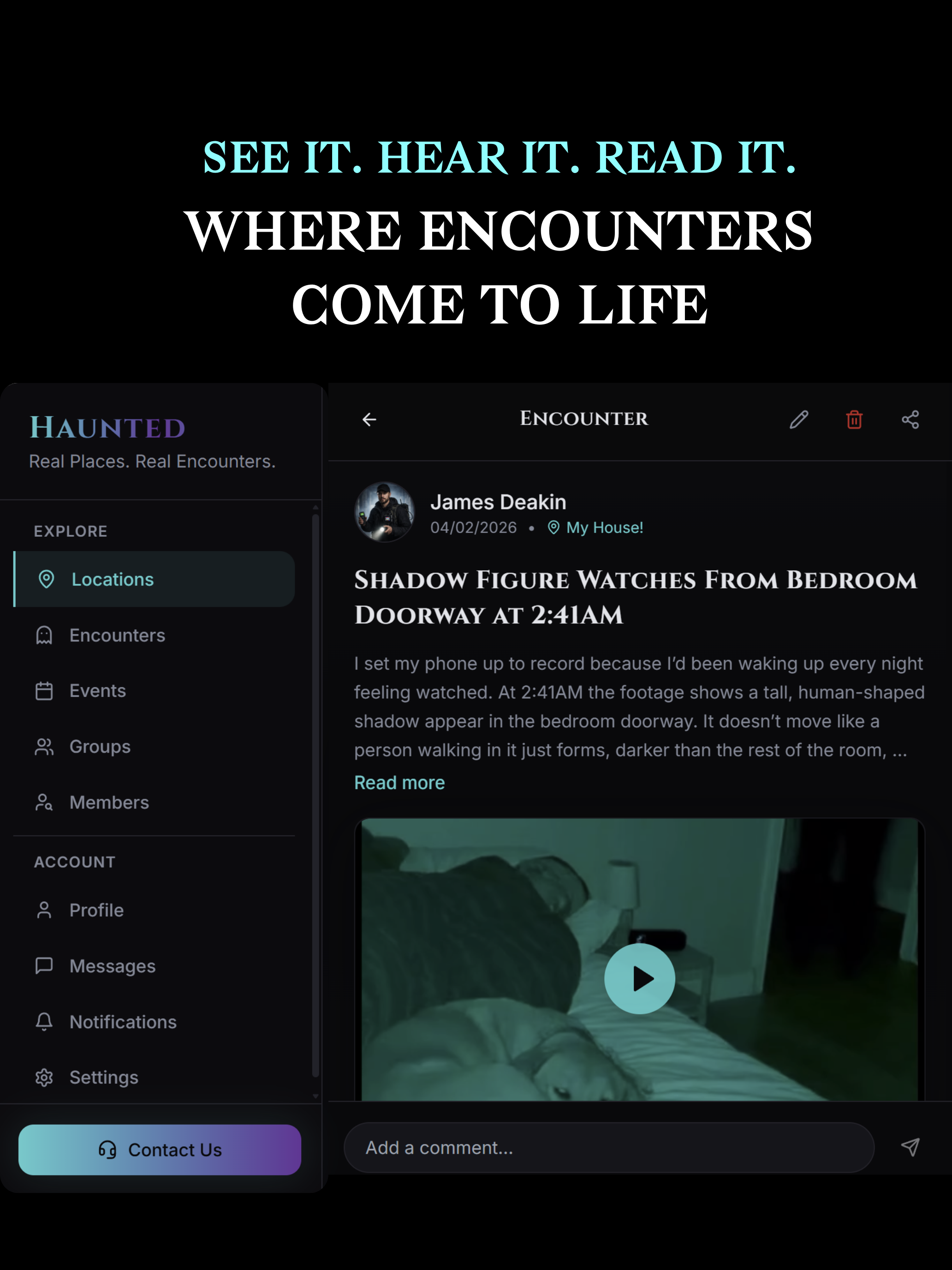 Haunted: Real Encounters