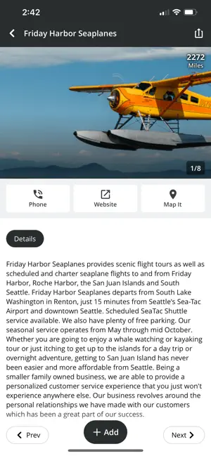 Seattle Travel Planner screenshot 3