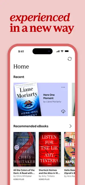 Kobo Books & Audiobooks iPhone screenshot 3