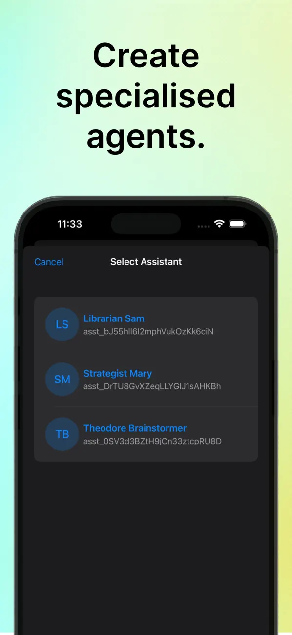 #3. Digital Agents (iOS) By: ROBERT LUKE