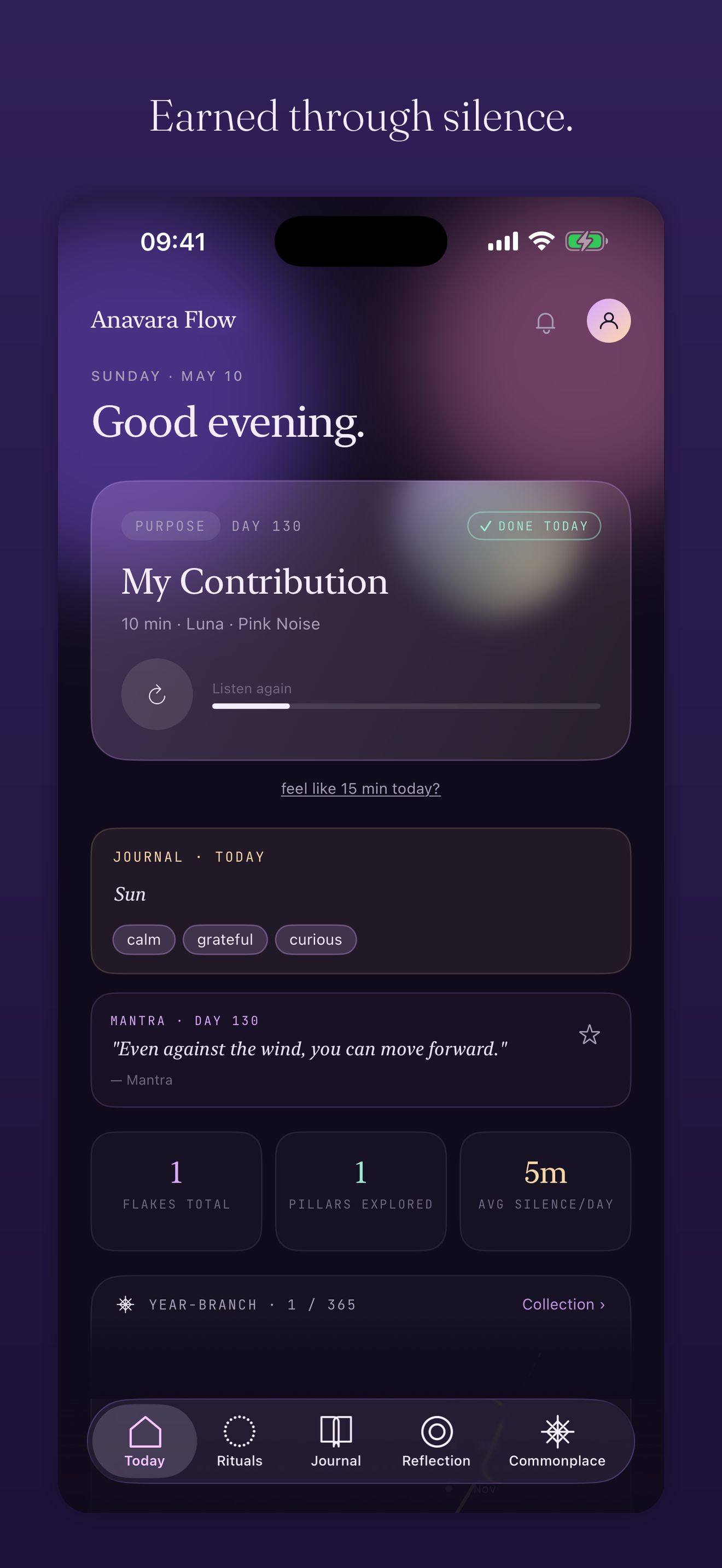 Anavara — Meditation & Journal screenshot 3