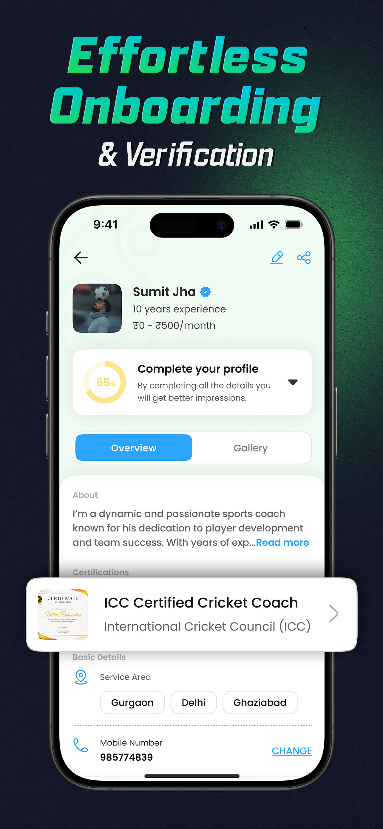 FanToPark Coach Partner screenshot 3