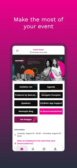 Newtopia Now Event App screenshot 2