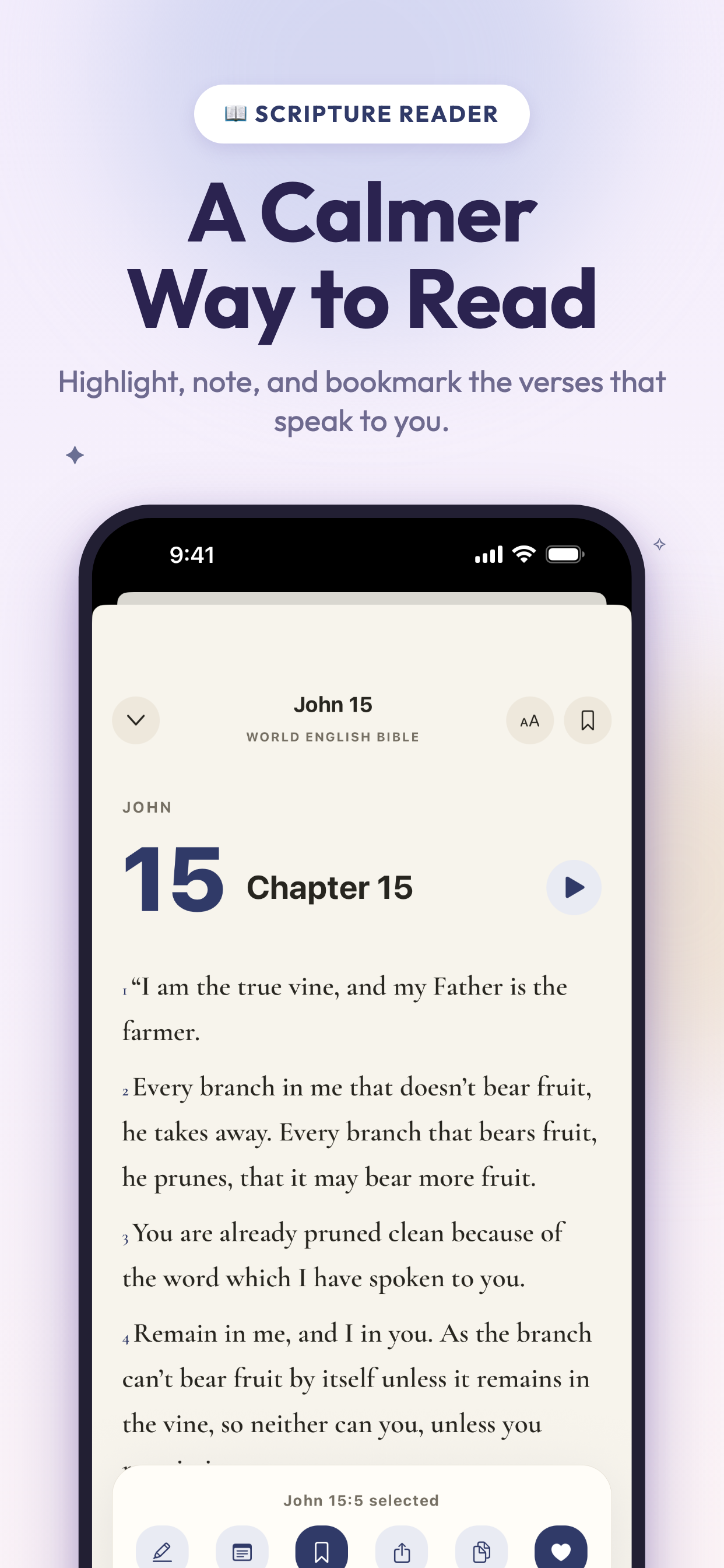 Faithly: Bible Widget & Audio screenshot 5