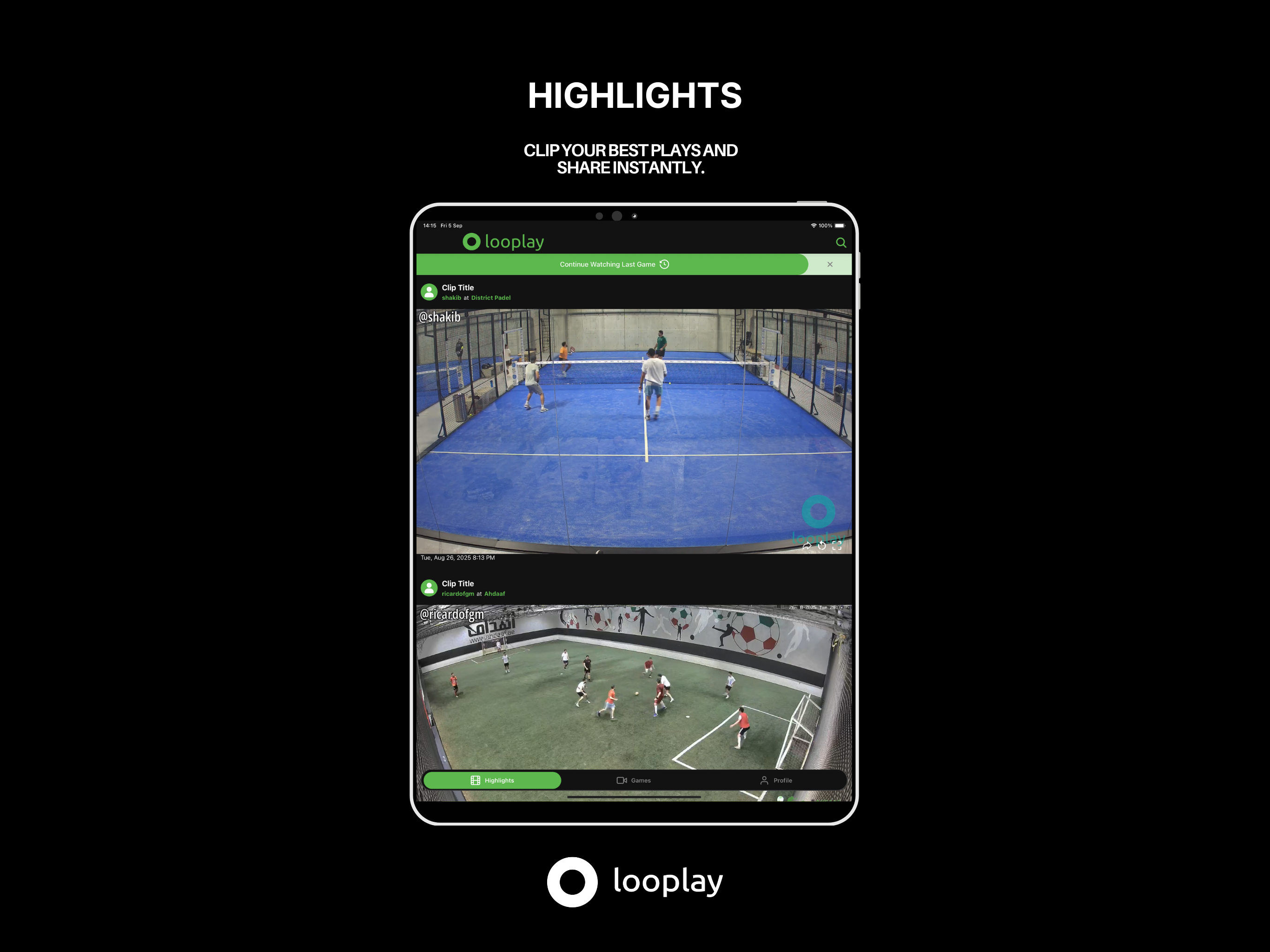 Looplay - Clip, Watch & Share