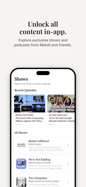 Zeteo News screenshot 2