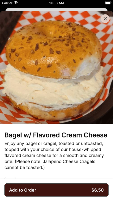 House of Bagels To Go iPhone screenshot 3 - Food & Drink app