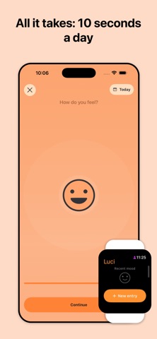Luci: Mood Tracker & Journal Screenshot 3 of 10