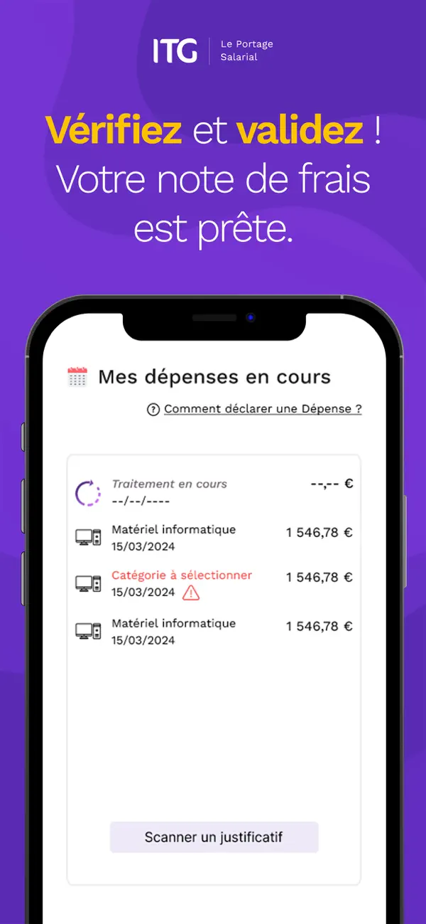 Screenshot #2 pour Mon Espace ITG