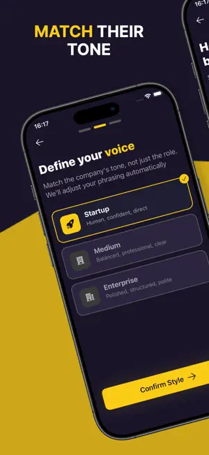 acoverlet: AI cover letters screenshot 3
