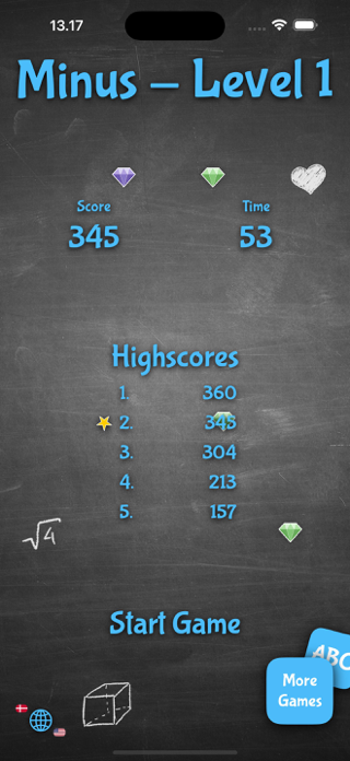 Minus - Level 1 Screenshot 1 of 2