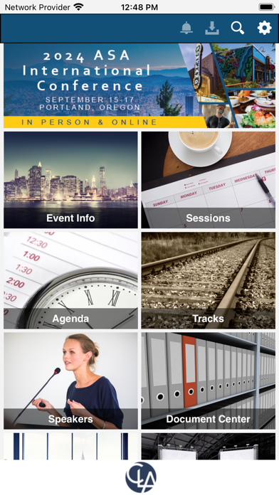 ASA Events Screenshot