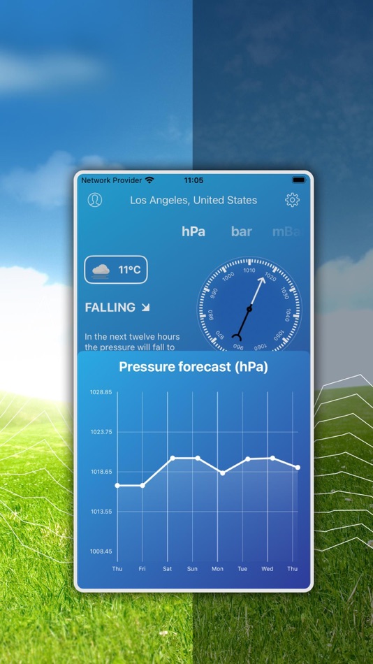 #6. My Barometer and Altimeter (iOS) 由: MYSTIC MOBILE APPS LLC