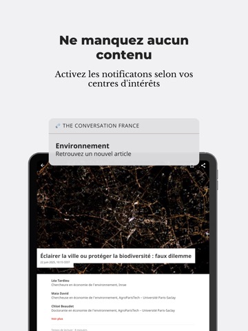The Conversation | Actualités iPad screenshot 2