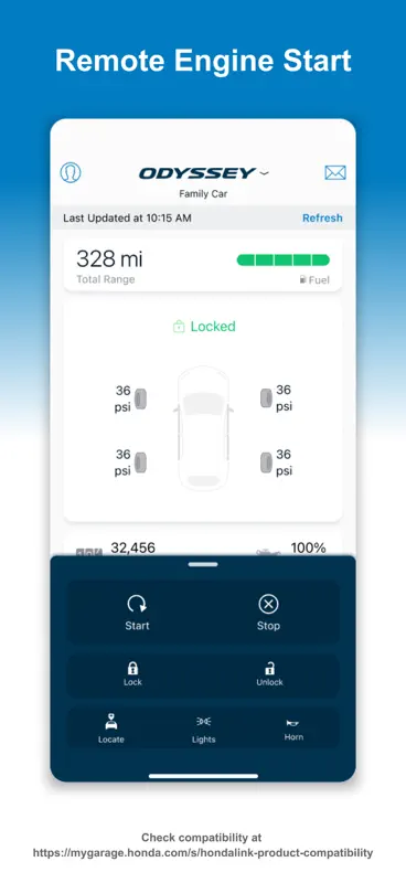 HondaLink screenshot 1 of 4