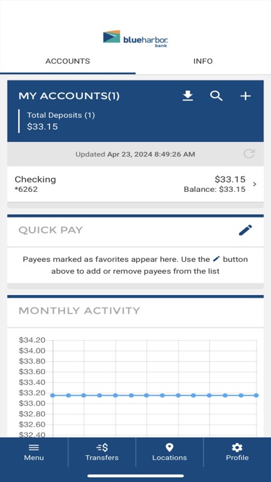 blueharbor bank mobile Screenshot