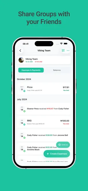 Split Bill: Share Expenses screenshot 2
