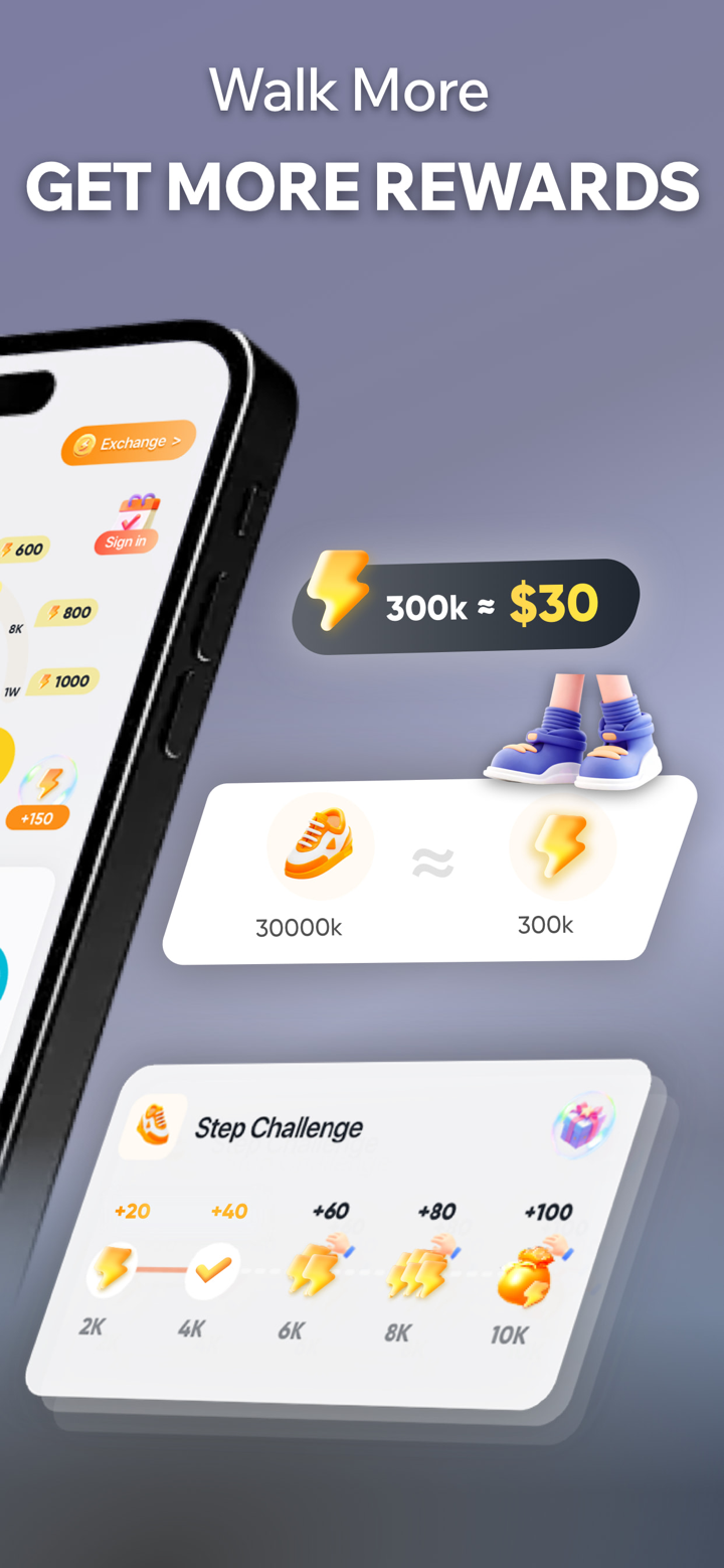 Perfit: Walk to Earn Rewards screenshot 2