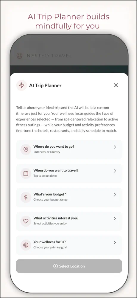 Nested Travel screenshot 2