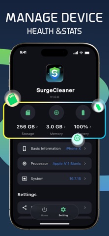 SurgeCleaner: One-Tap Clean Up Screenshot 5 of 5