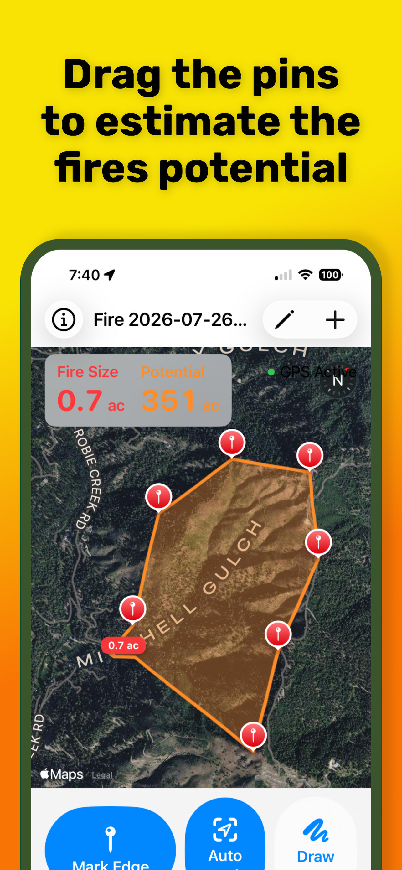 Fire Size Estimator screenshot 3