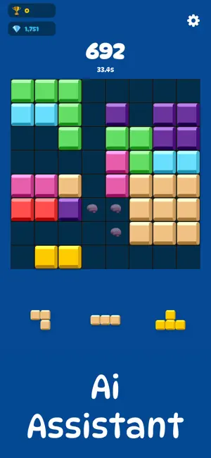 Gombi Block: Ad Free Blast! screenshot 4