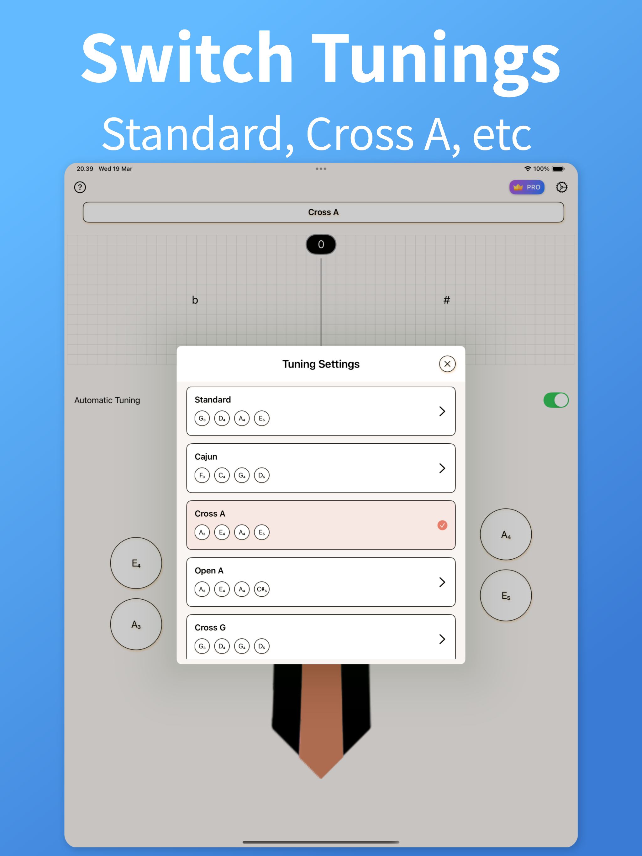 Violin Tuner - TuneGuide