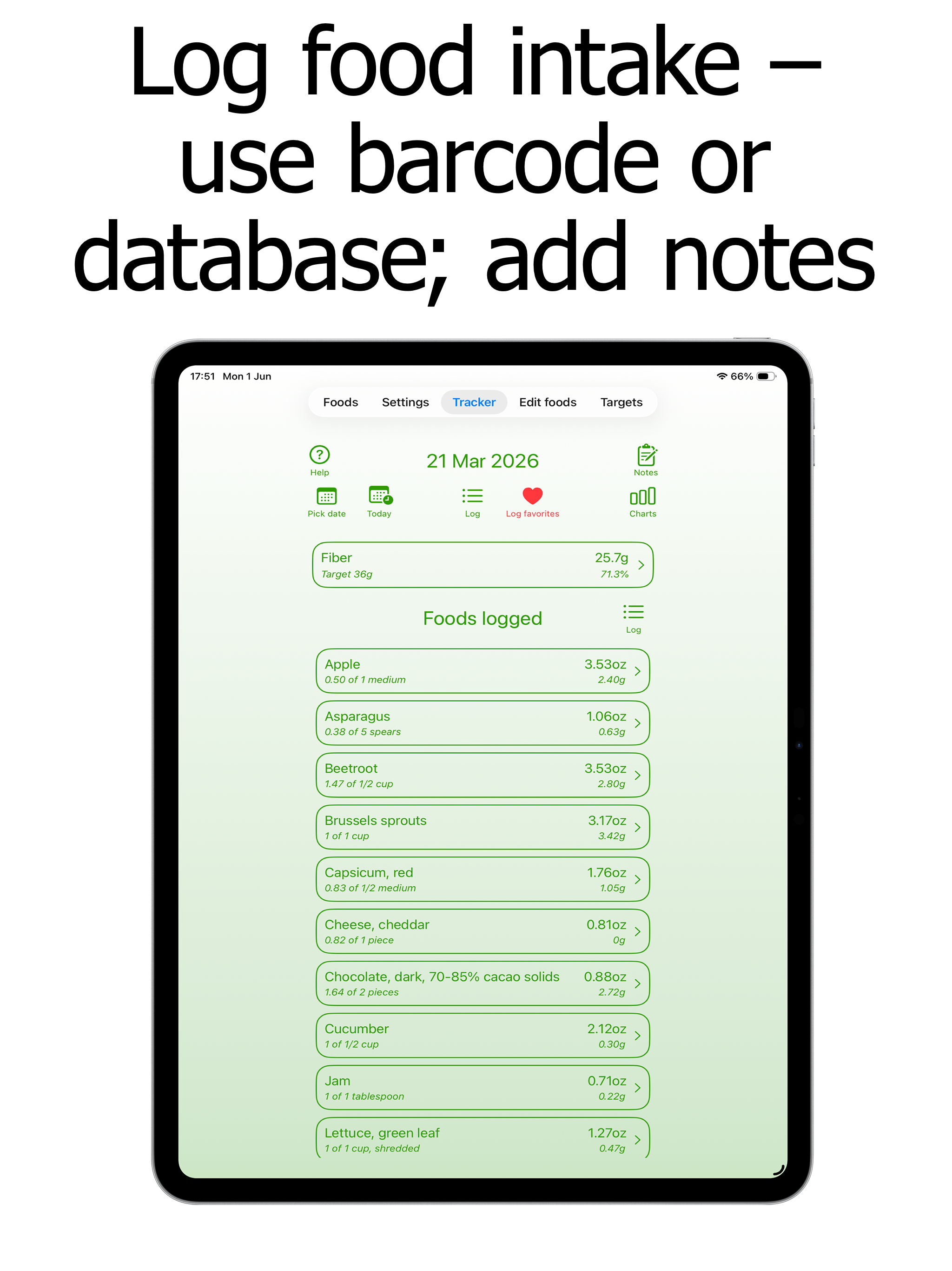 Fiber Counter and Tracker screenshot 13