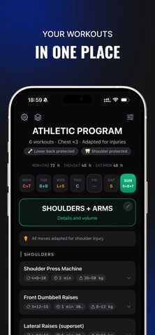 IronLog - Workout Planner Screenshot 1 of 9