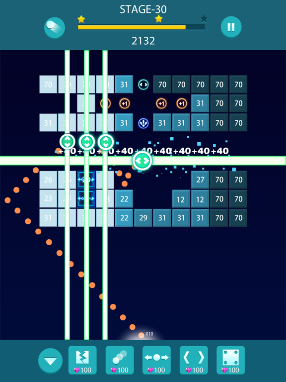 Screenshot #6 pour Bricks and Balls : Jeux Brique