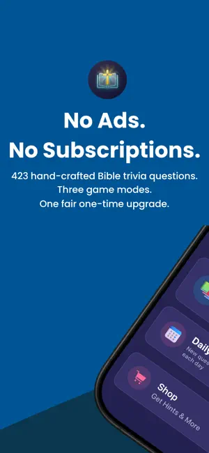 BibleWise - Bible Quiz Game screenshot 1