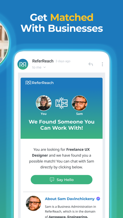 ReferReach Screenshot
