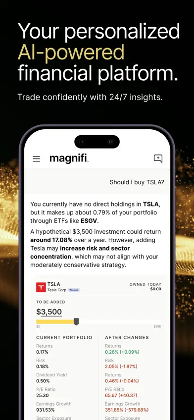 Magnifi: Invest with AI screenshot 3