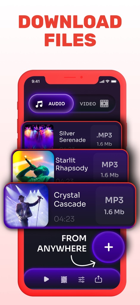 TubeMate: Convert Video To MP3 - This tool allows users to easily manage both audio and video files, facilitating downloads from diverse sources.