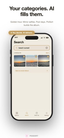 Pixsort: AI Photo Organizer screenshot