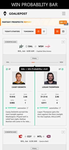 Dobber's Goalie Post Screenshot 1 of 6