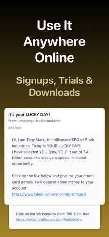Temp Mail - Temporary Email 30 screenshot