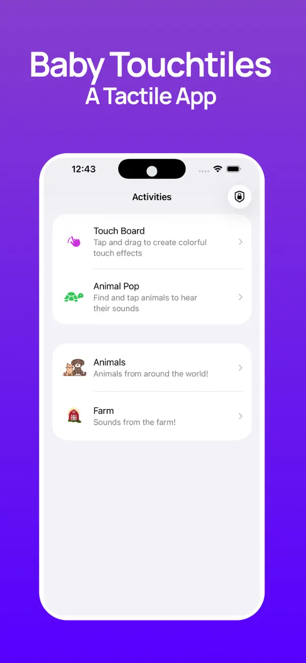 Screenshot #3 pour Baby Touchtiles