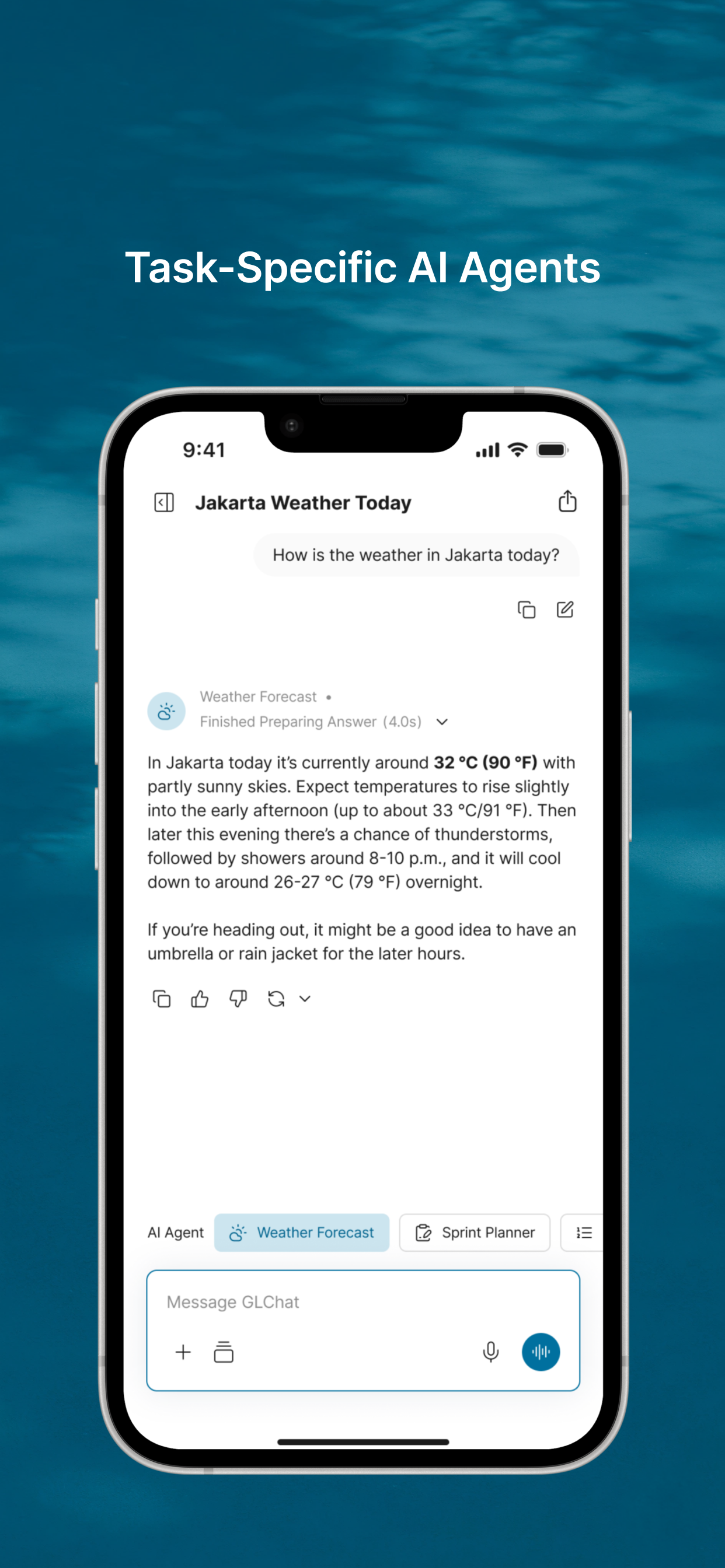 GLChat screenshot 3