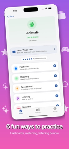 Little French: French for Kids iPhone screenshot