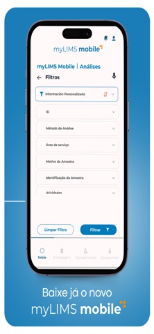 myLIMS Mobile screenshot
