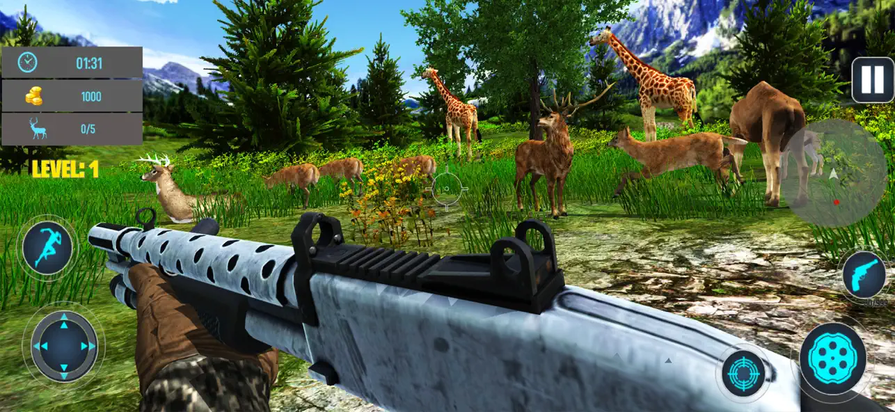 Screenshot #1 pour Chasse aux animaux