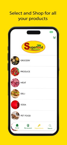 Superfood Marketplace iPhone screenshot
