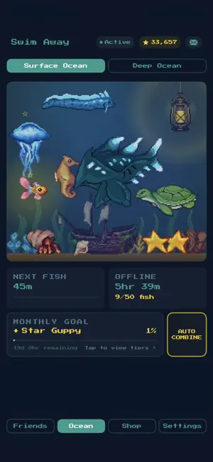 Swim Away: Reduce Screen Time screenshot 2